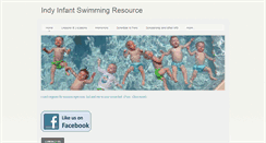 Desktop Screenshot of indyinfantswim.com